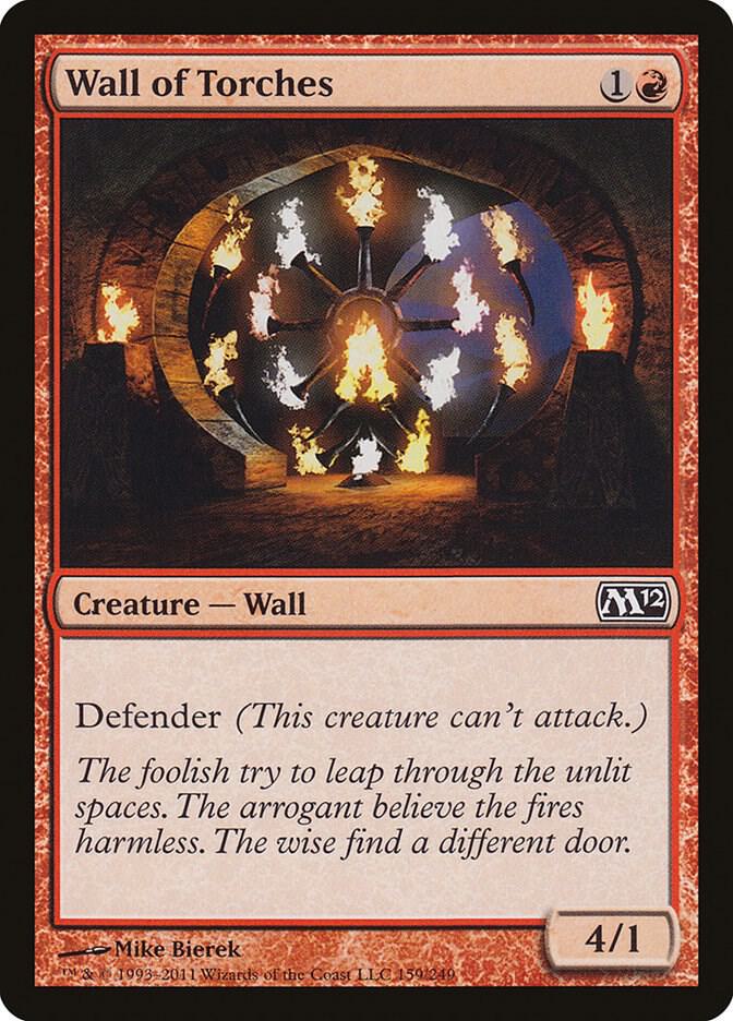 Wall of Torches, Magic 2012 (M12) 159