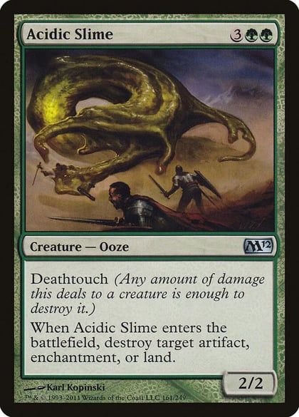 Acidic Slime, Magic 2012 (M12) 161
