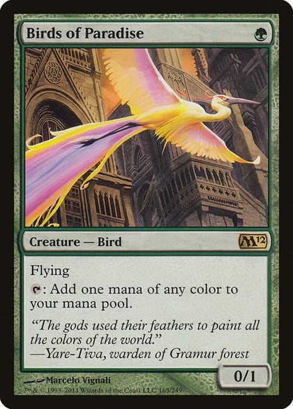 Birds of Paradise, Magic 2012 (M12) 165