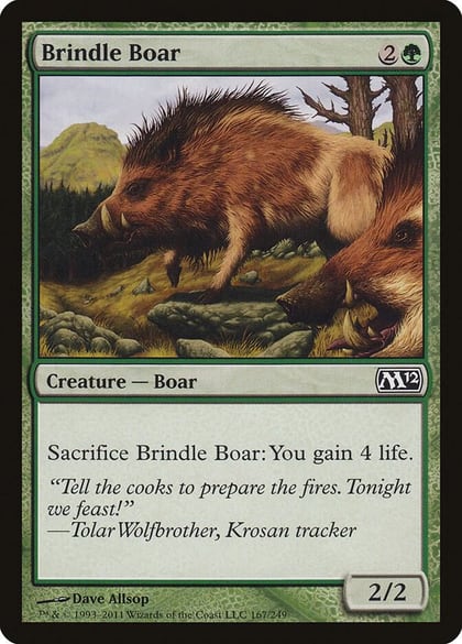 Brindle Boar, Magic 2012 (M12) 167