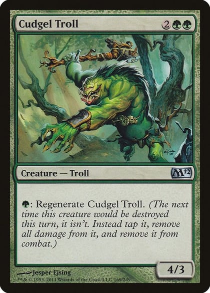 Cudgel Troll, Magic 2012 (M12) 169
