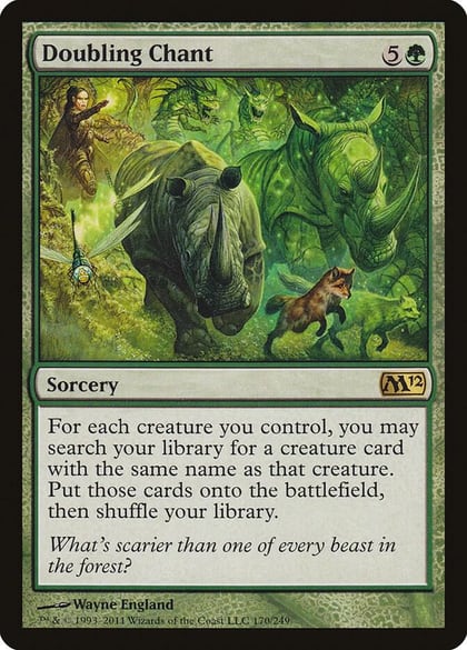 Doubling Chant, Magic 2012 (M12) 170