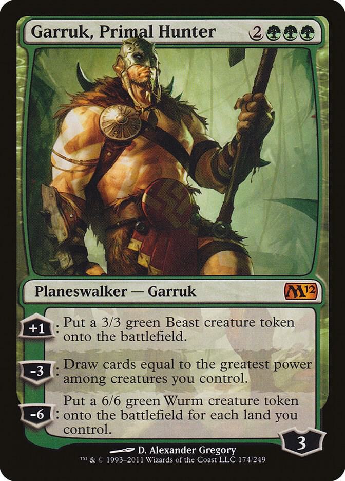 Garruk, Primal Hunter, Magic 2012 (M12) 174