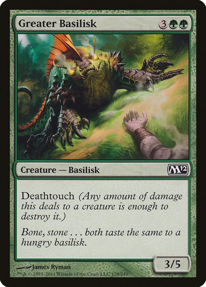 Greater Basilisk, Magic 2012 (M12) 179