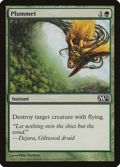 Plummet, Magic 2012 (M12) 187