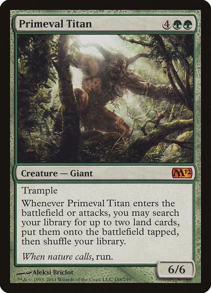 Primeval Titan, Magic 2012 (M12) 188