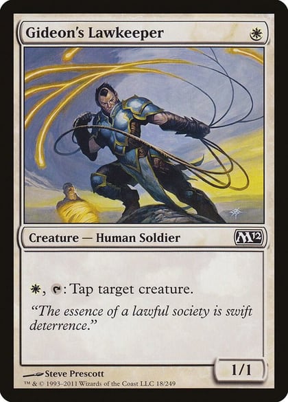 Gideon's Lawkeeper, Magic 2012 (M12) 18
