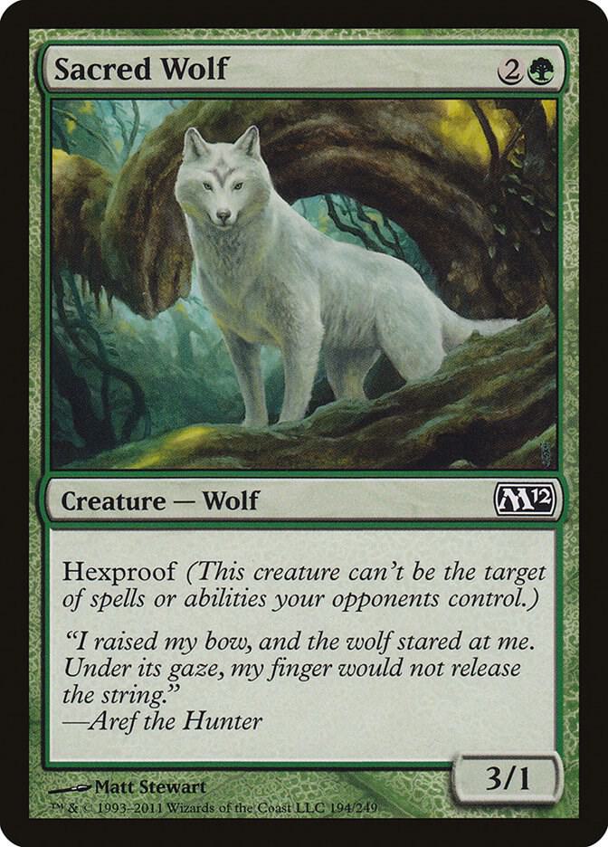Sacred Wolf, Magic 2012 (M12) 194
