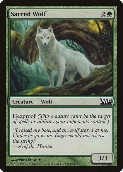 Sacred Wolf, Magic 2012 (M12) 194
