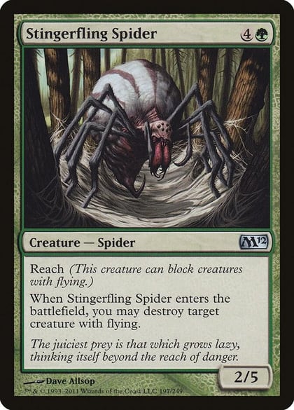 Stingerfling Spider, Magic 2012 (M12) 197