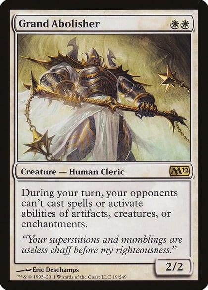 Grand Abolisher, Magic 2012 (M12) 19