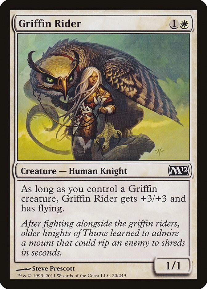 Griffin Rider, Magic 2012 (M12) 20