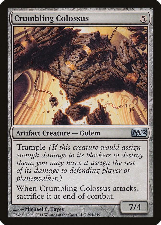 Crumbling Colossus, Magic 2012 (M12) 204
