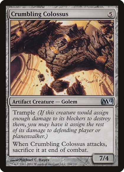 Crumbling Colossus, Magic 2012 (M12) 204