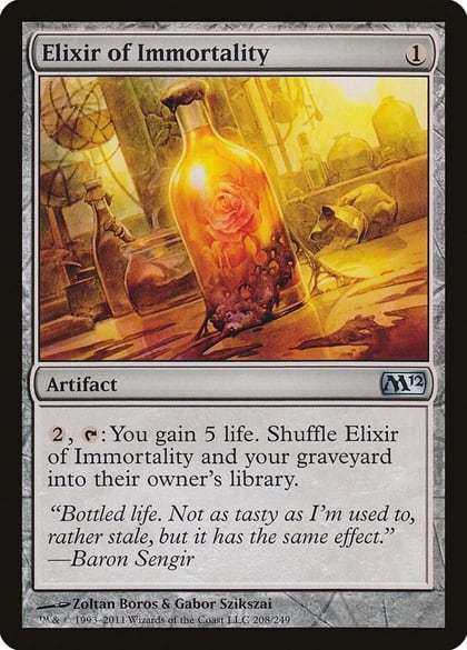 Elixir of Immortality, Magic 2012 (M12) 208