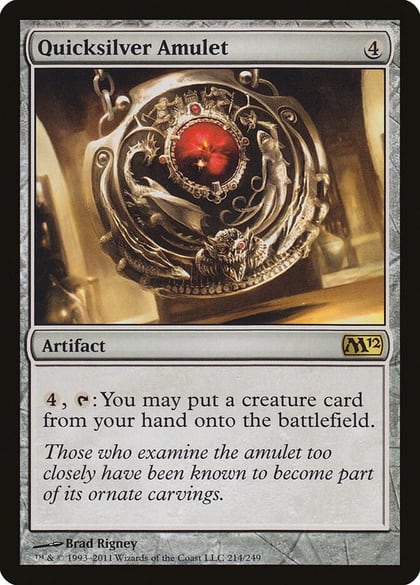 Quicksilver Amulet, Magic 2012 (M12) 214