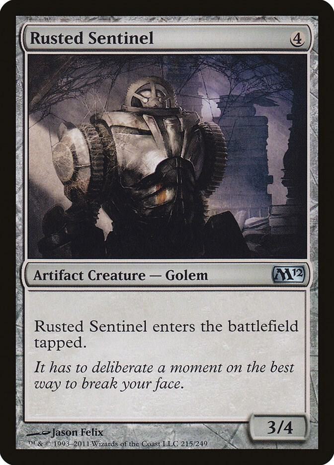 Rusted Sentinel, Magic 2012 (M12) 215