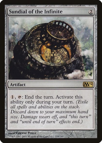 Sundial of the Infinite, Magic 2012 (M12) 218