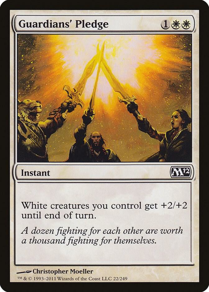 Guardians' Pledge, Magic 2012 (M12) 22