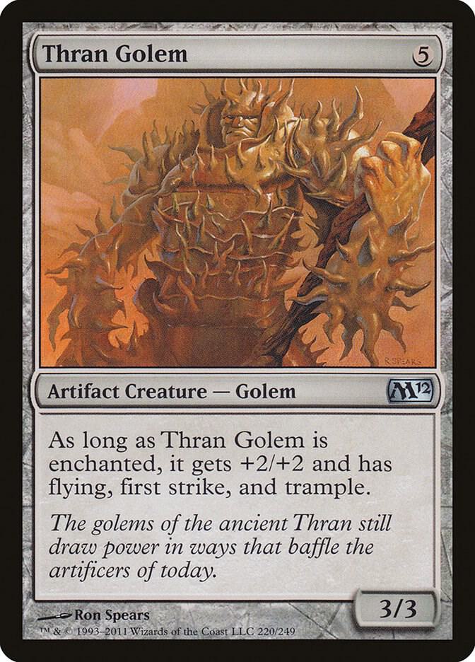 Thran Golem, Magic 2012 (M12) 220