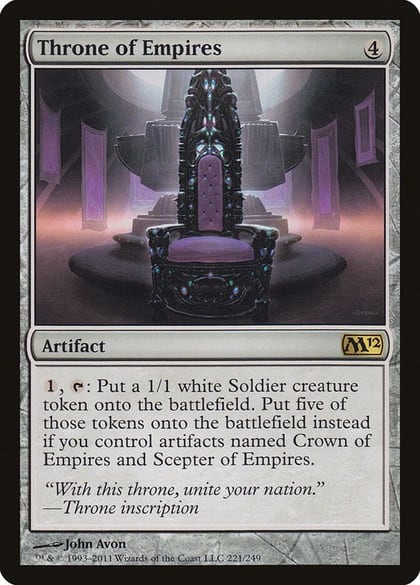 Throne of Empires, Magic 2012 (M12) 221