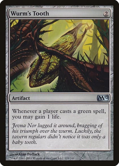 Wurm's Tooth, Magic 2012 (M12) 223