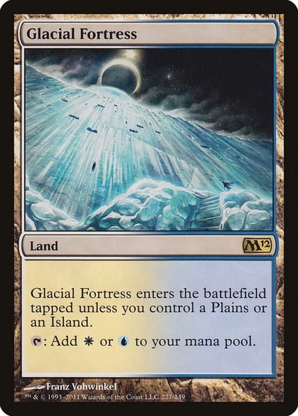 Glacial Fortress, Magic 2012 (M12) 227