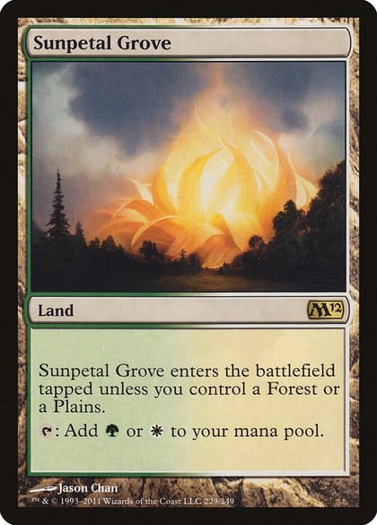 Sunpetal Grove, Magic 2012 (M12) 229