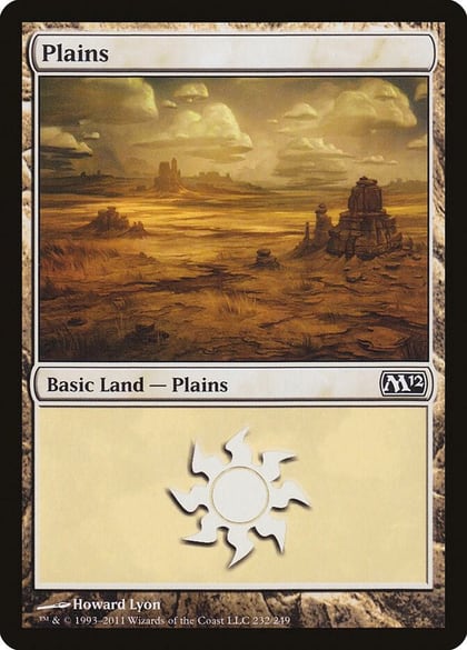 Plains (232), Magic 2012 (M12) 232