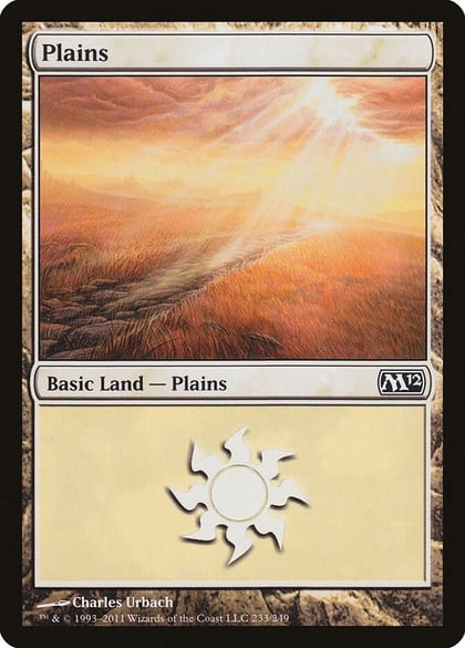 Plains (233), Magic 2012 (M12) 233