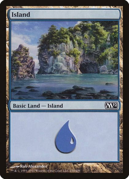 Island (234), Magic 2012 (M12) 234
