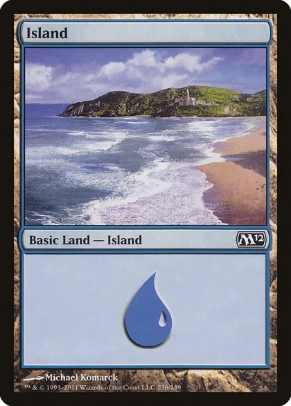 Island (236), Magic 2012 (M12) 236