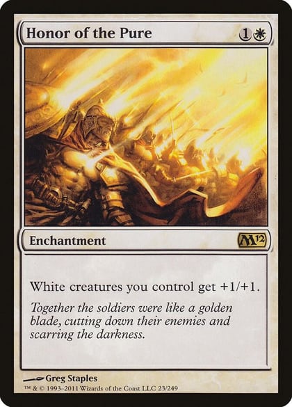 Honor of the Pure, Magic 2012 (M12) 23