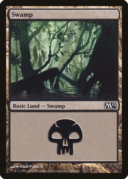 Swamp (241), Magic 2012 (M12) 241