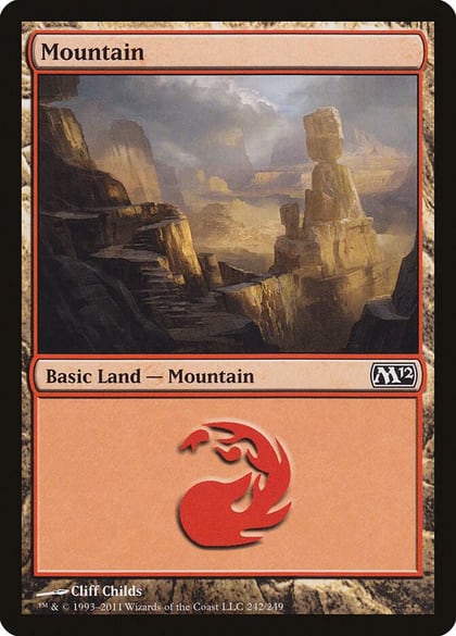 Mountain (242), Magic 2012 (M12) 242