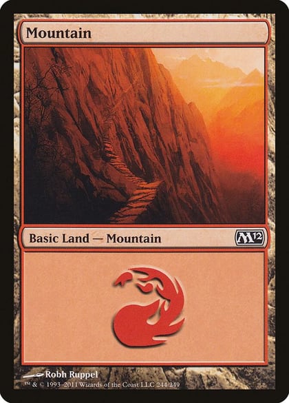 Mountain (244), Magic 2012 (M12) 244