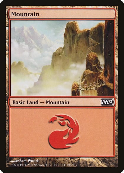 Mountain (245), Magic 2012 (M12) 245