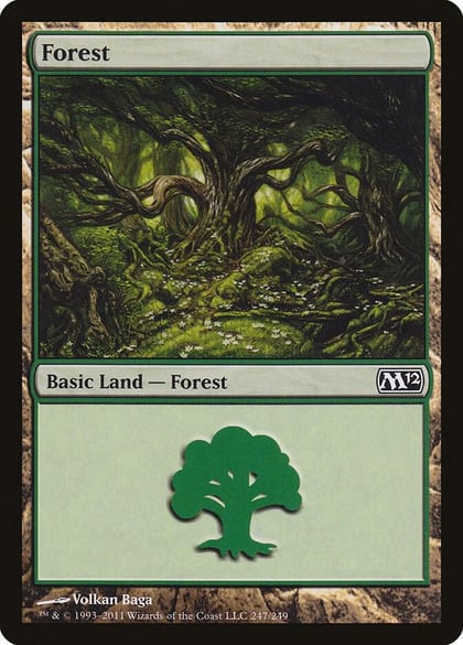 Forest (247), Magic 2012 (M12) 247