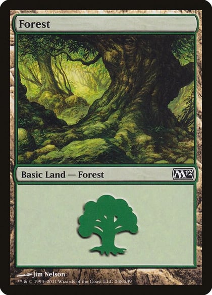 Forest (248), Magic 2012 (M12) 248