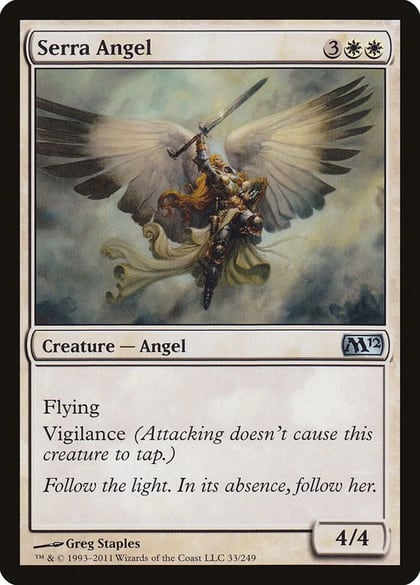 Serra Angel, Magic 2012 (M12) 33