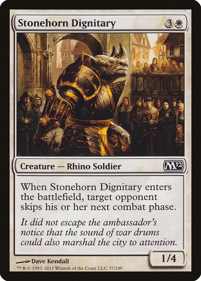 Stonehorn Dignitary, Magic 2012 (M12) 37