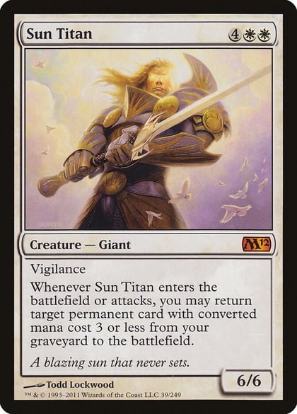 Sun Titan, Magic 2012 (M12) 39