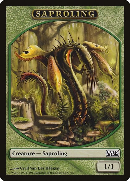Saproling Token, Magic 2012 (M12) 5