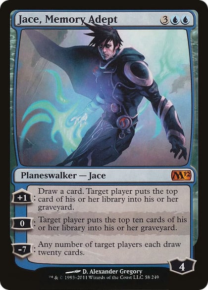 Jace, Memory Adept, Magic 2012 (M12) 58