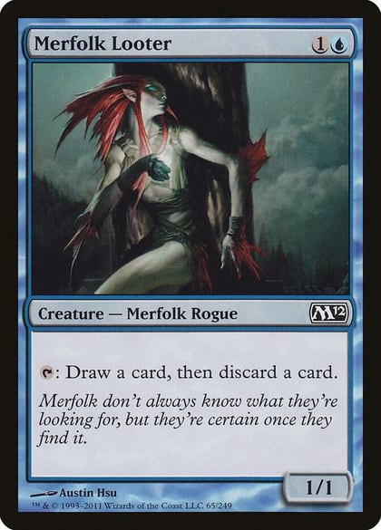 Merfolk Looter, Magic 2012 (M12) 65