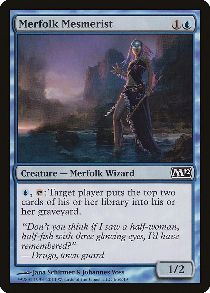Merfolk Mesmerist, Magic 2012 (M12) 66
