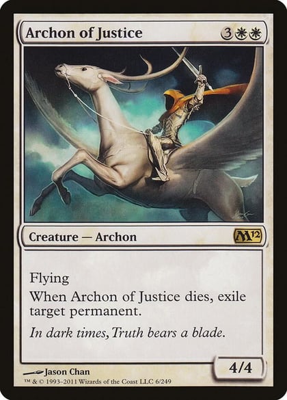 Archon of Justice, Magic 2012 (M12) 6