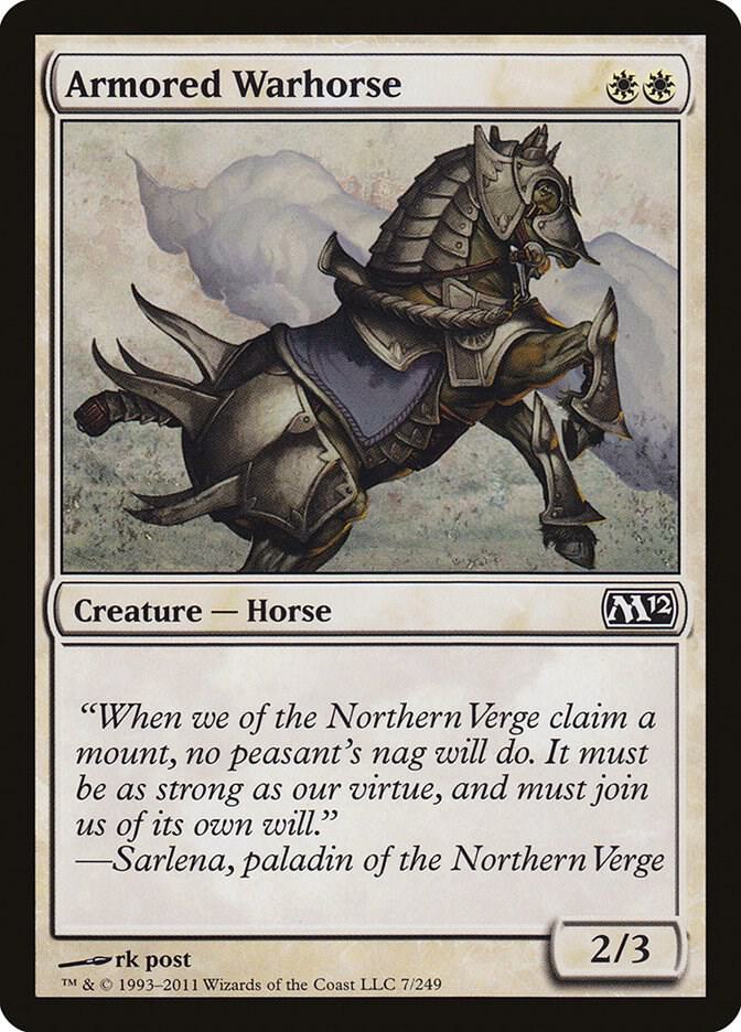 Armored Warhorse, Magic 2012 (M12) 7