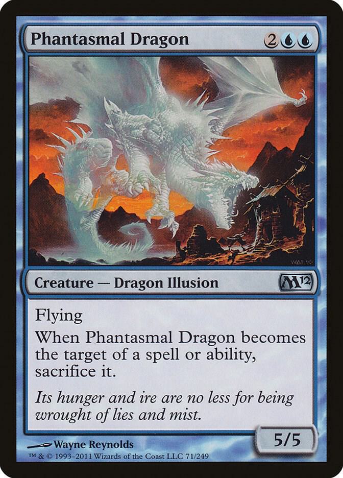 Phantasmal Dragon, Magic 2012 (M12) 71