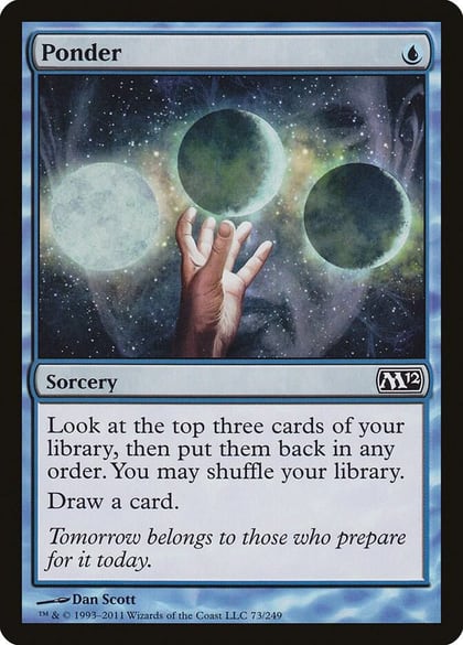 Ponder, Magic 2012 (M12) 73